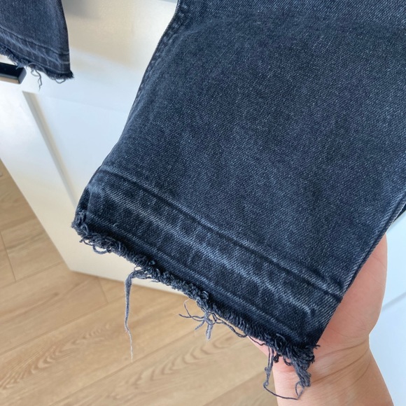 Denim Forum Arlo Straight Leg High Rise Jeans - Picture 6 of 6